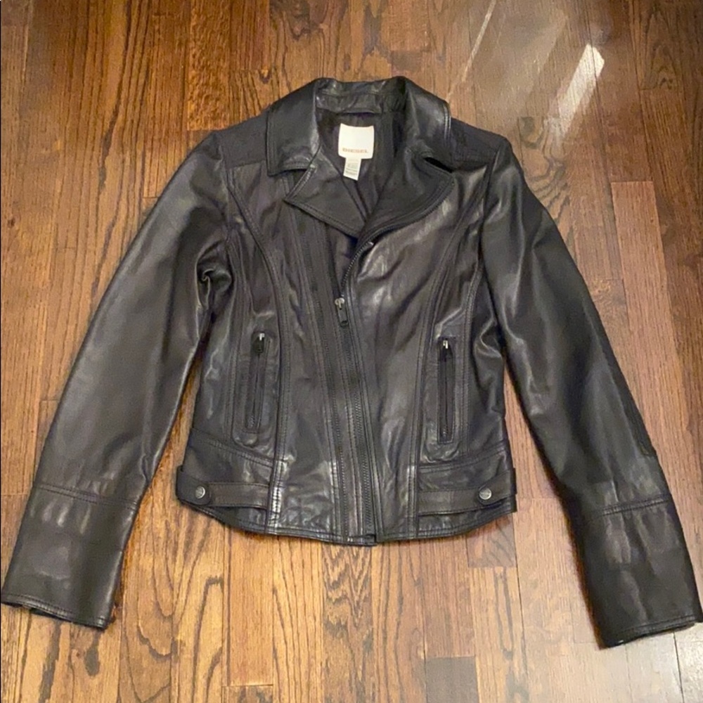 Diesel leather jacket size medium